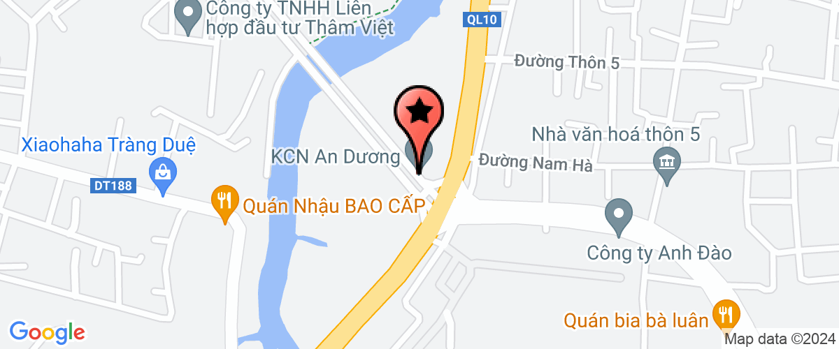 Bản đồ đến Công Ty TNHH Liên Hợp Đầu Tư Thâm Việt