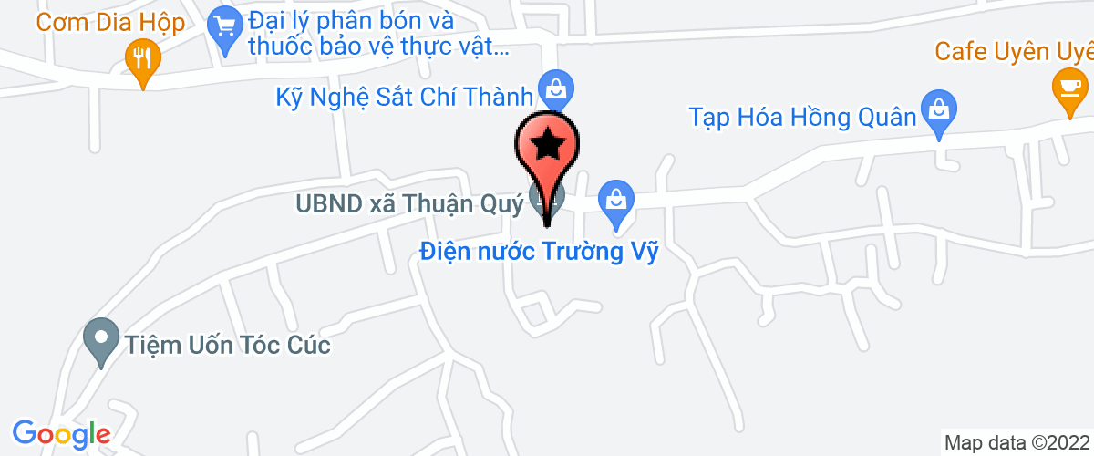 Map go to Nghi Duong Bien Ho Travel Joint Stock Company