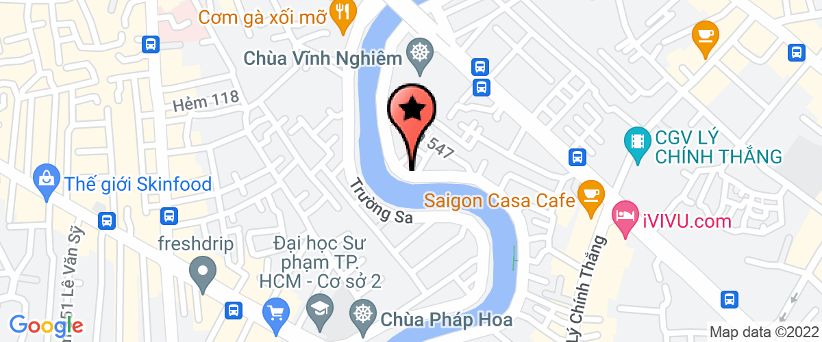 Map go to Van Phuc Production Business Services Company Limited