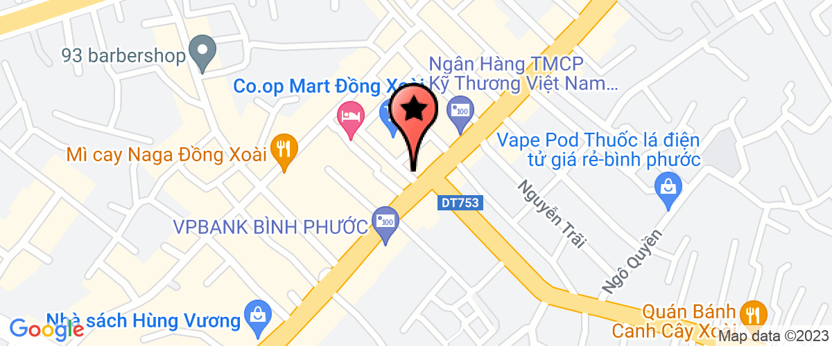Map go to Hoang Gia Binh Phuoc Company Limited