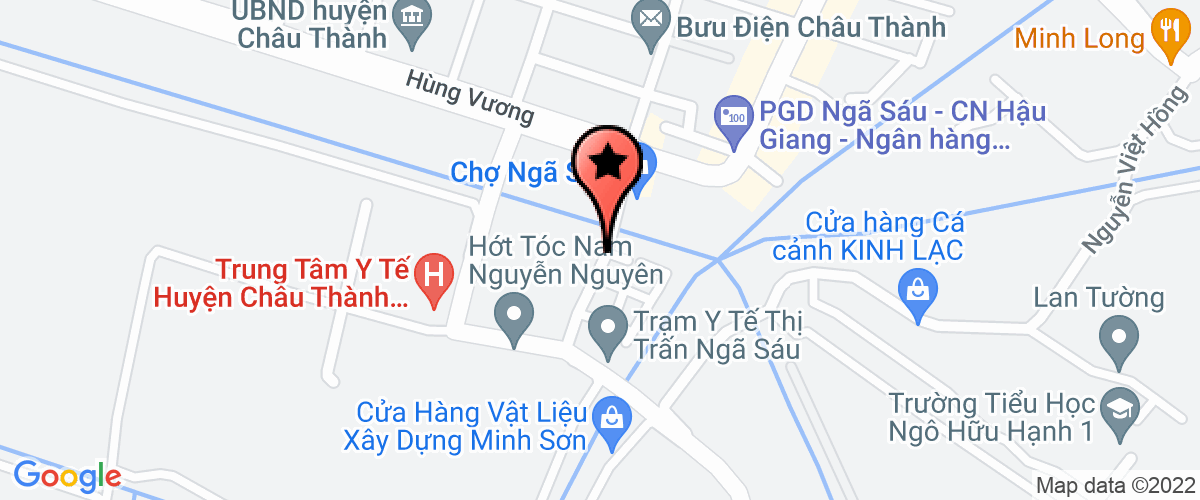 Map go to Ngoc Thien Phu Service Trading Construction Investment Company Limited