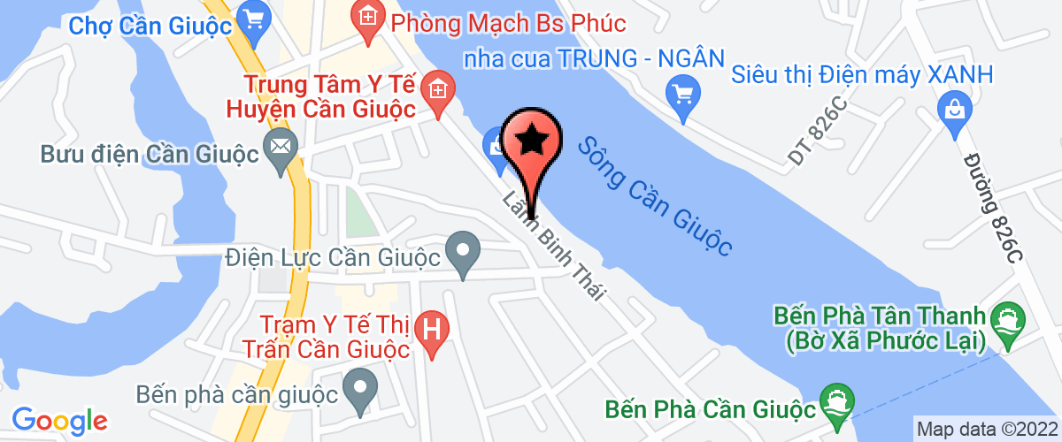 Map go to Nguyen Thi Mot Secondary School