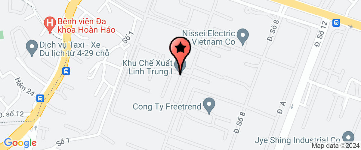 Map go to Topfair Industries Viet Nam Co.,Ltd