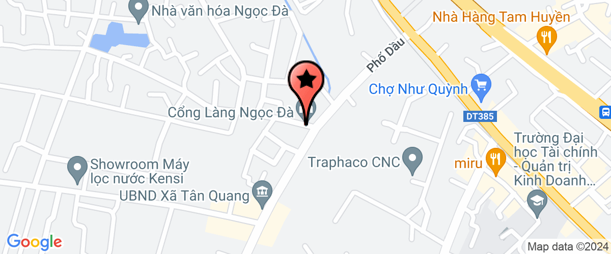 Map go to Hoang Oanh Trading Services And Production Company Limited