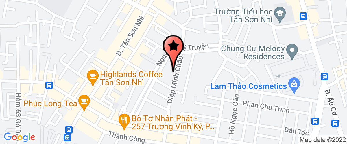 Map go to B.T.C VietNam Trading Company Limited