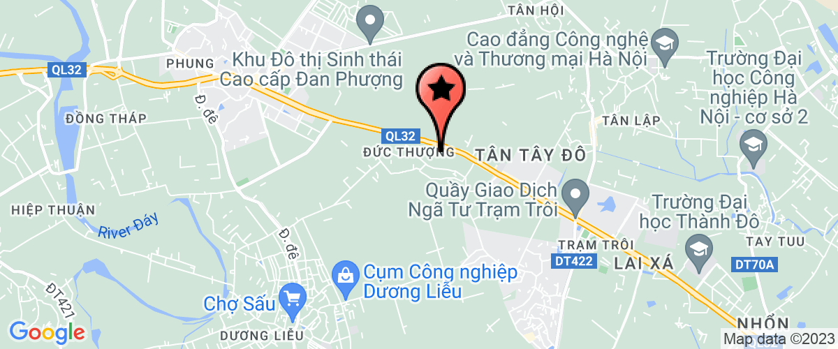 Map go to Duc Thuong Secondary School