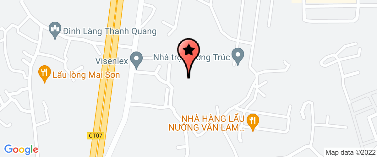 Map go to Pho Yen Newtach Services and Trading Limited Company