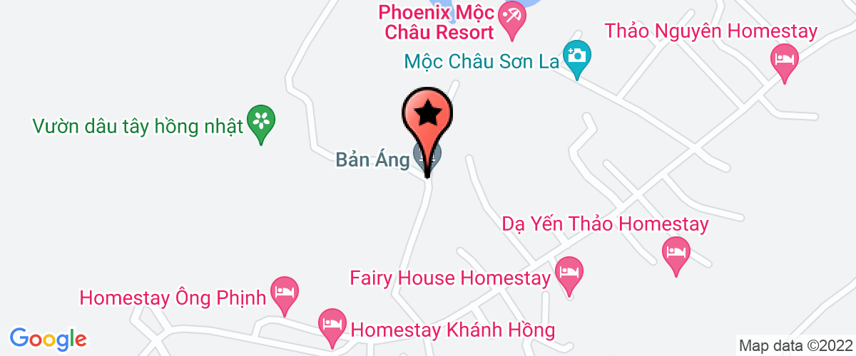 Map go to co phan thuy dien Muong Sang Company