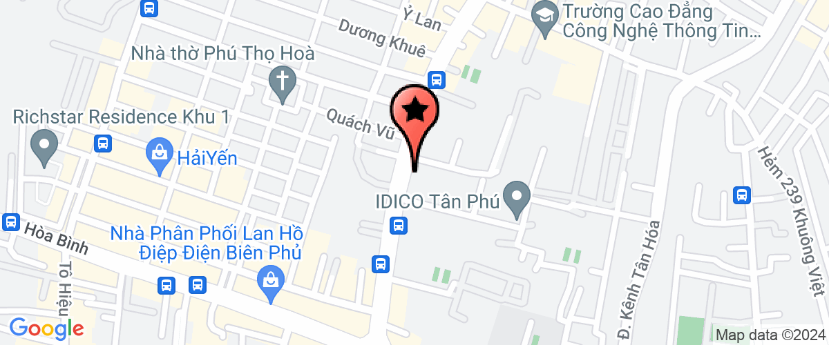 Bản đồ đến Công Ty TNHH Kbvision Việt Nam