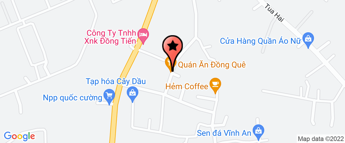 Map go to Trong Tin-Gold Company Limited