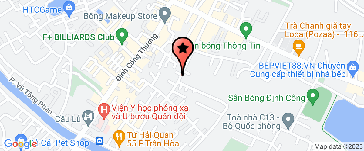 Map go to xay dung va phat trien cong nghe xanh Company Limited