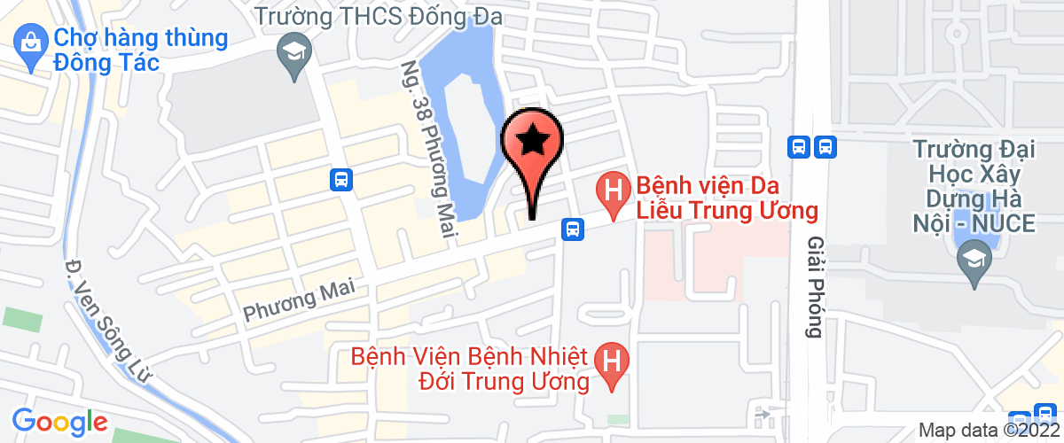 Map go to Nong VietNam Medicine Development Investment Joint Stock Company
