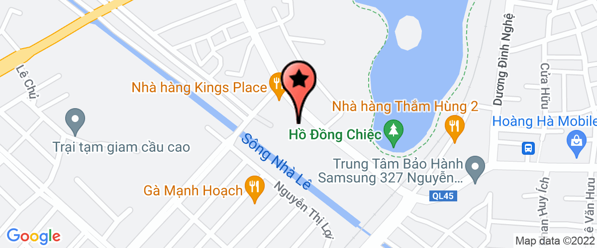 Bản đồ đến Công Ty TNHH Cảng Sông Hằng Nghi Sơn