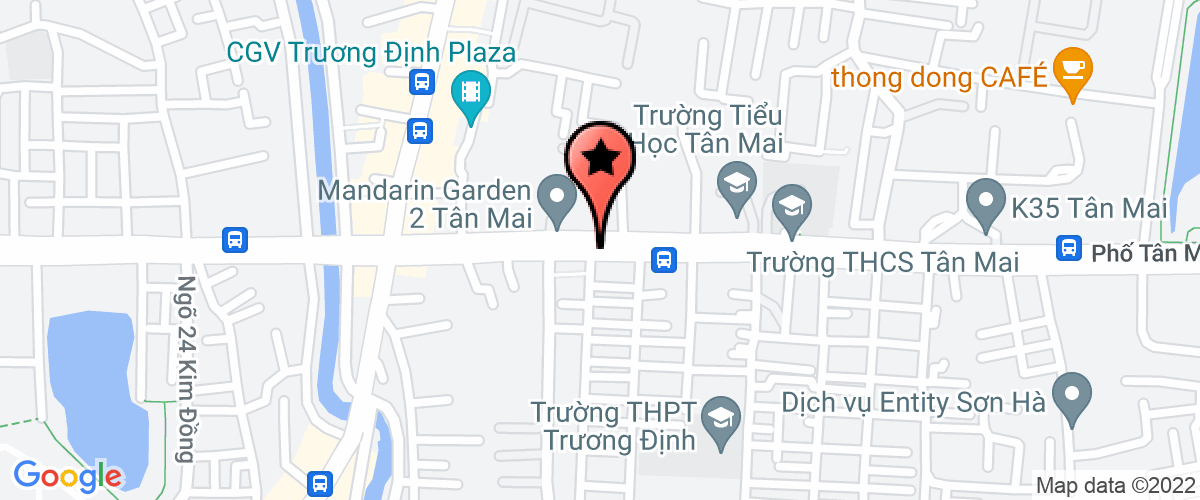 Map go to Huong Giang Trading Development Joint Stock Company