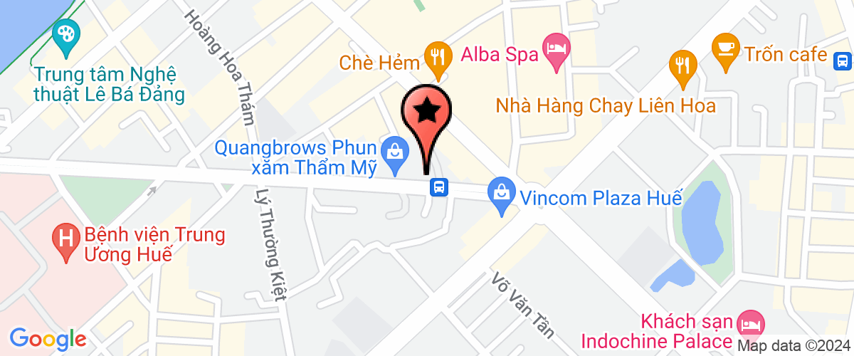 Map go to Doanh nghiep tu nhan Khach san Minh Thai