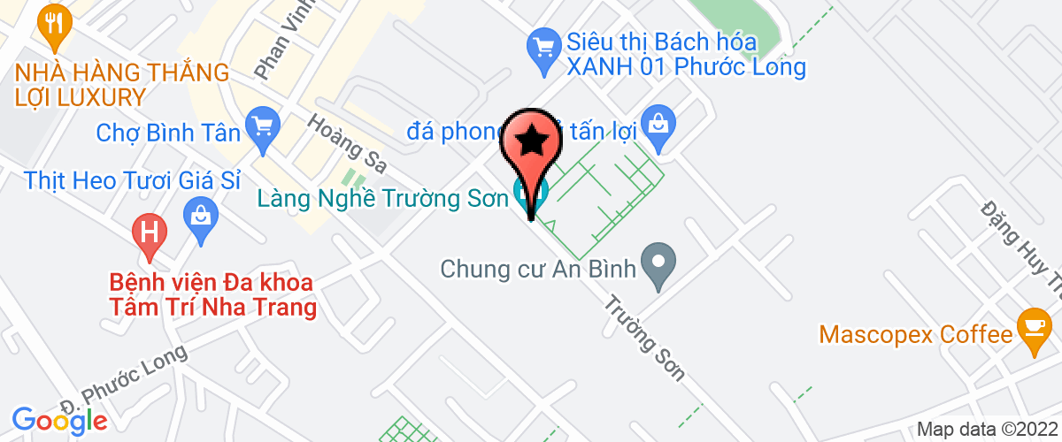 Map go to Tran Hung Dao Secondary School