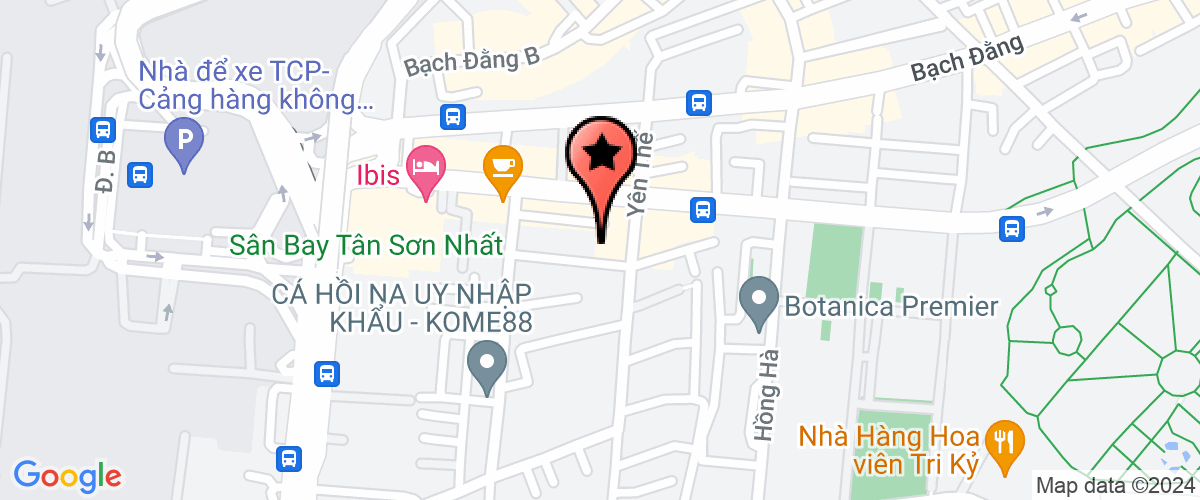 Map go to Branch of  KFC VietNam (NTNN) Limited Joint Venture Company