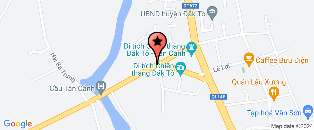 Map go to Chin Ngoc Hoi Private Enterprise