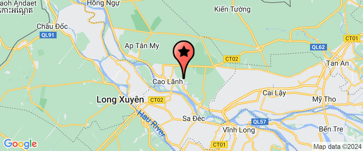 Bản đồ đến Công Ty TNHH Một Thành Viên May - Xnk Lê Dung