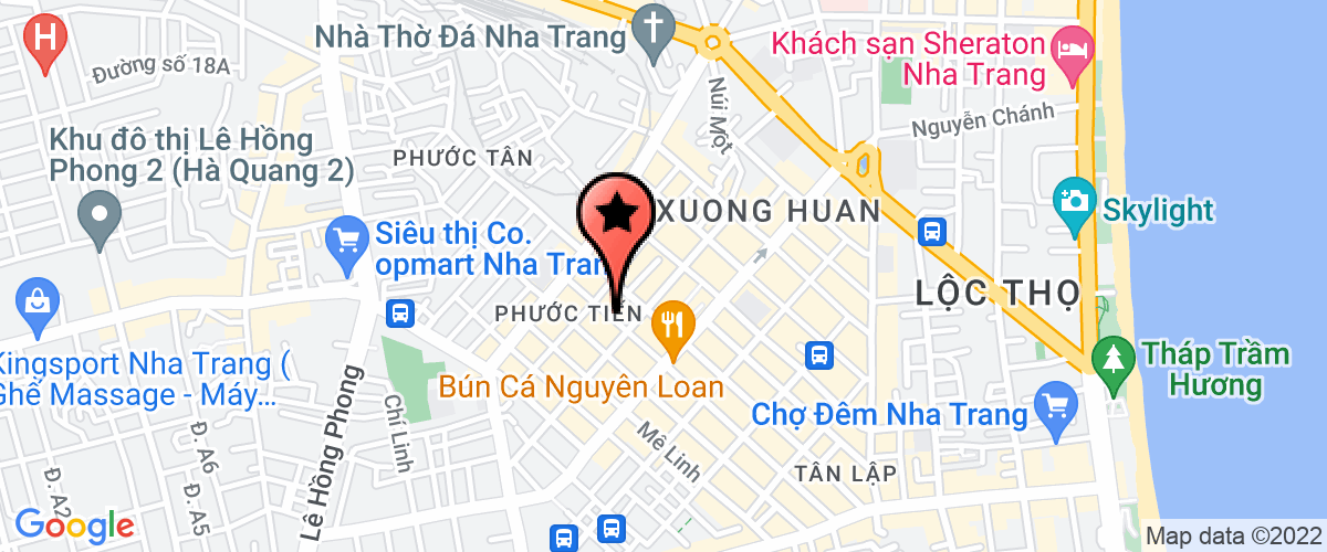 Bản đồ đến Công Ty TNHH Thực Phẩm An Toàn Hương Giang