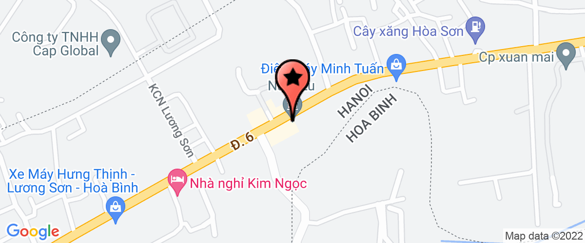 Map go to Branch of Bst Ha Noi Hoa Binh Joint Stock Company