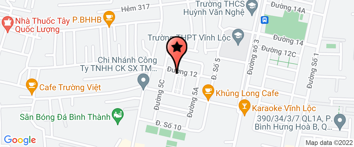 Map go to Vien Thai Company Limited
