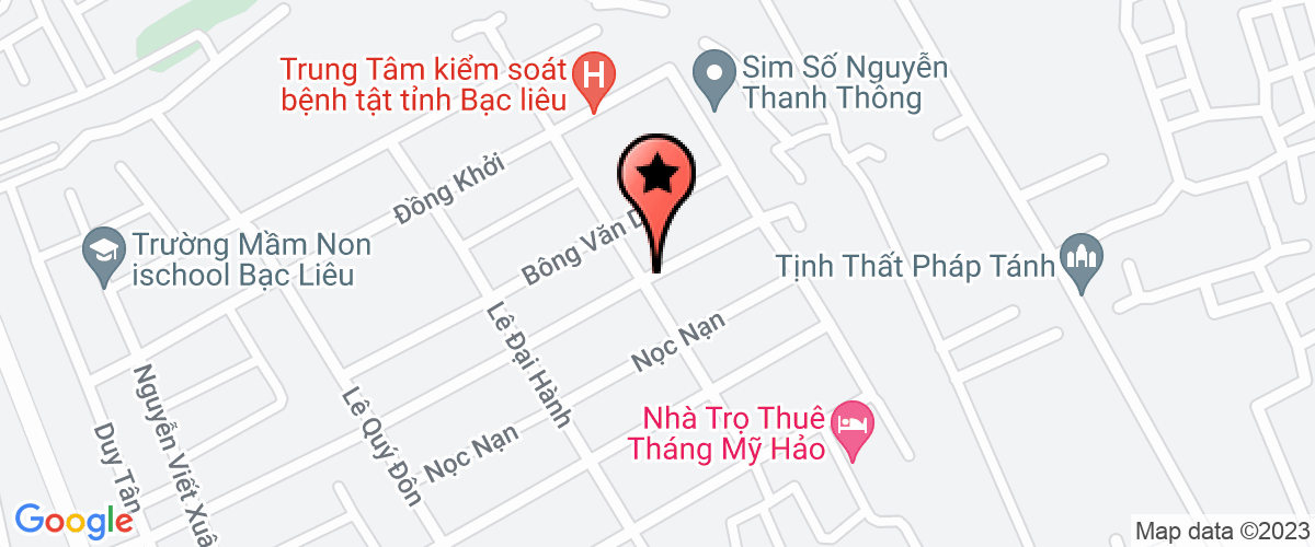 Map go to Tay Nam Trading Service Event Joint Stock Corporation