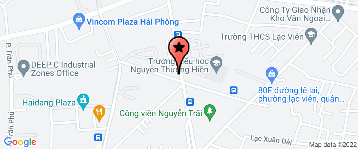 Map go to Cung ung Sao Bien And Trading Joint Stock Company