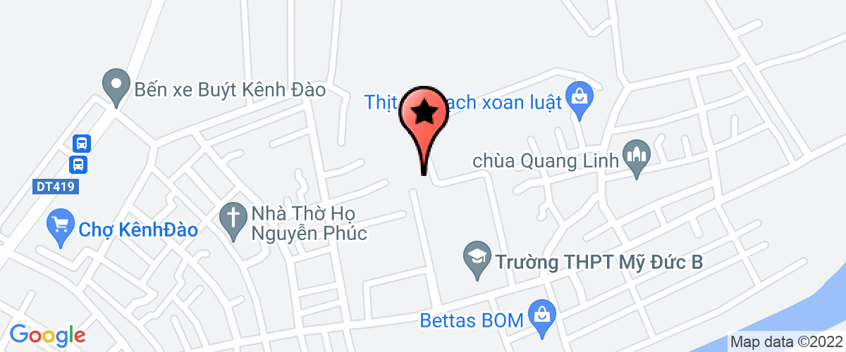 Map go to Tuan Hoan Phat Company Limited