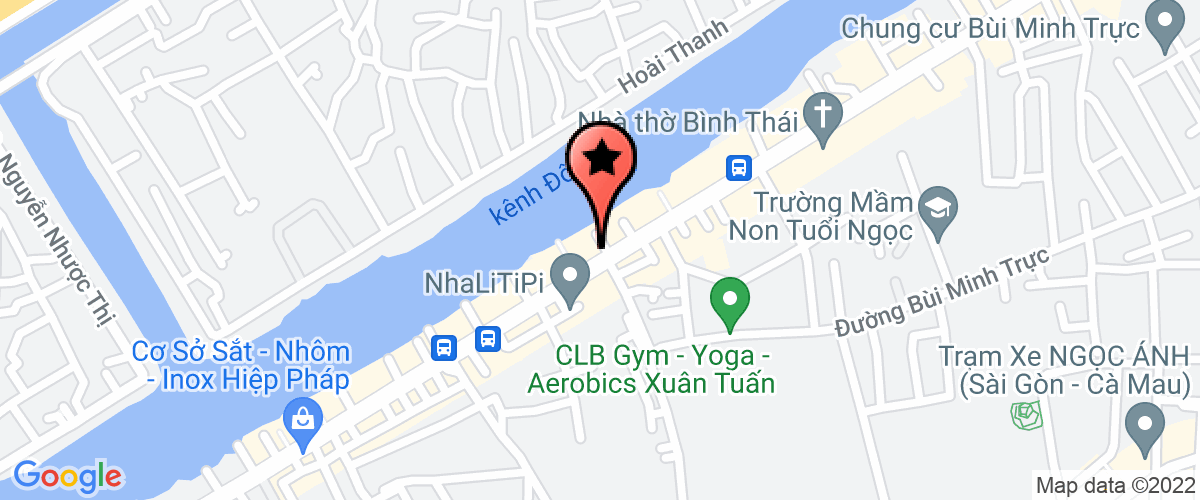 Bản đồ đến Công Ty TNHH Thuê Xe Du Lịch Tphcm