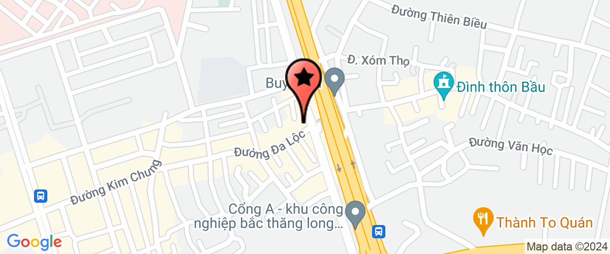 Map go to Chien Thang Services And Trading Development Company Limited