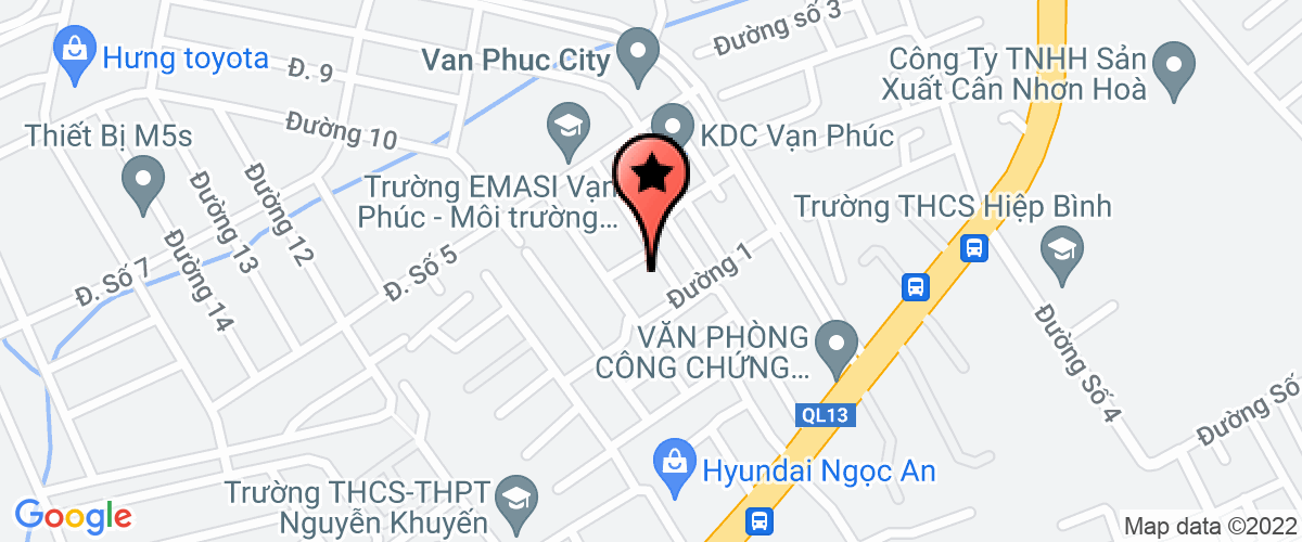 Map go to Nhan Phat Transport Services and Trading Company Limited
