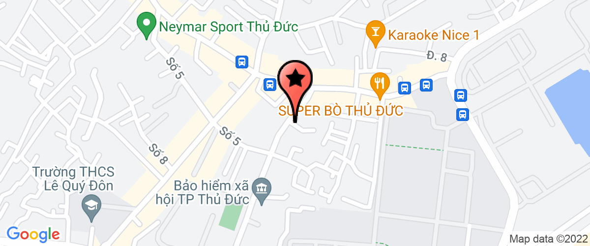Map go to Thien Phuoc Tran Construction Company Limited