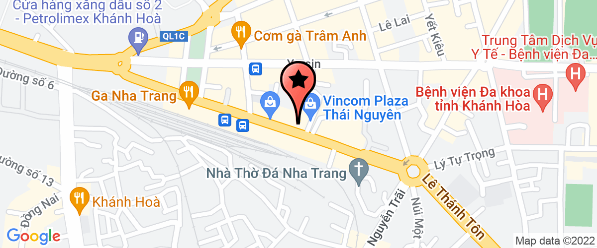 Map go to Tin hoc Chuyen nghiep Chia Khoa Vang Company Limited