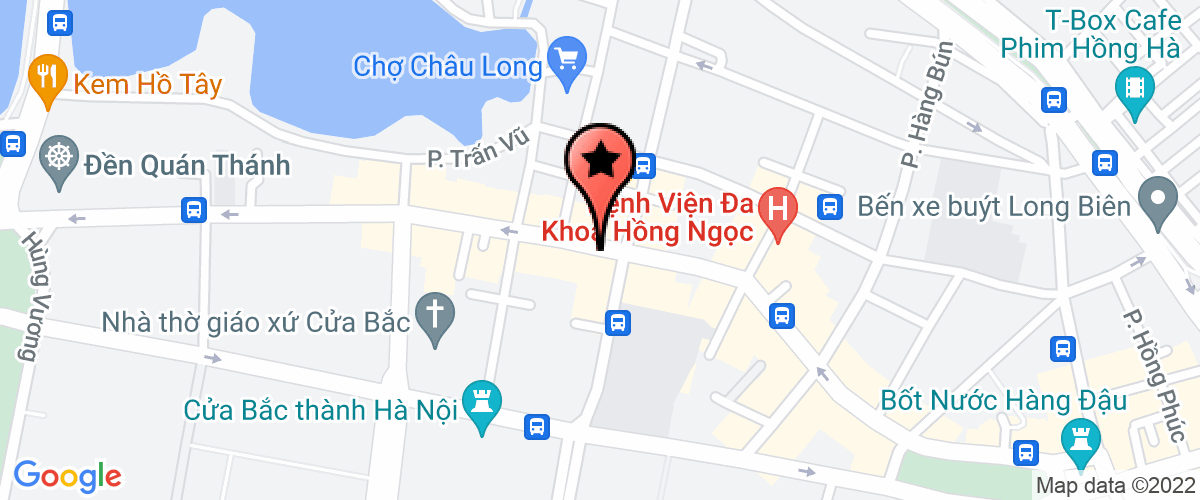 Map go to Tung Anh Consultant And Trading Production Joint Stock Company
