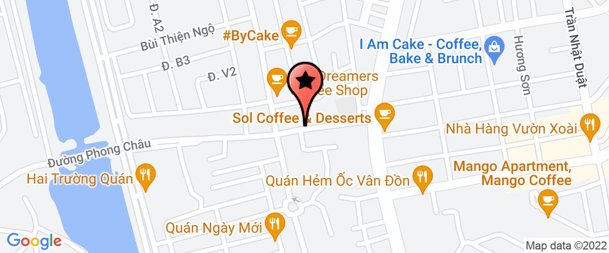 Map go to Dau tu - Xay dung - San xuat - Dich vu - Thuong mai HTT Company Limited