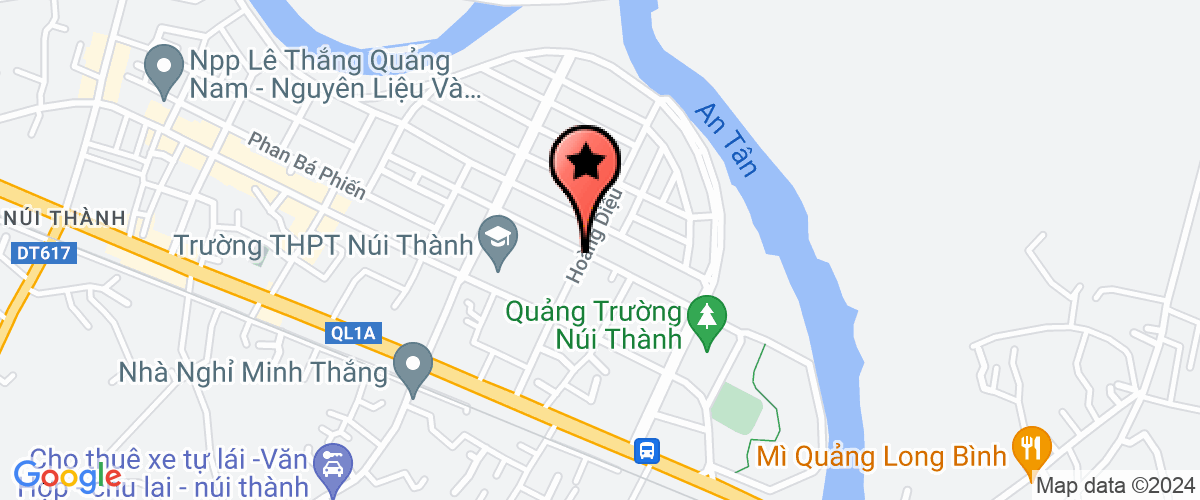 Map go to Nui Thanh Transport Trading Construction Joint Stock Company