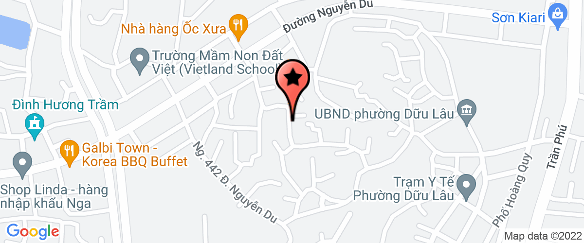 Map go to Duc Hieu Phu Tho Construction Joint Stock Company