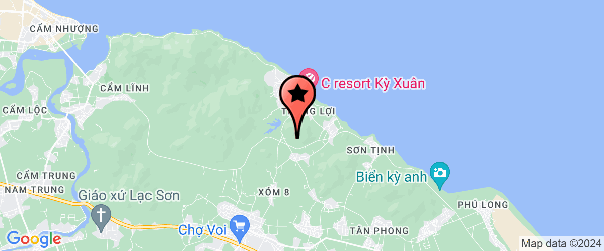 Map go to Xi nghiep Khoang san Ky Anh thuoc CP phat trien khoang san 4 Company