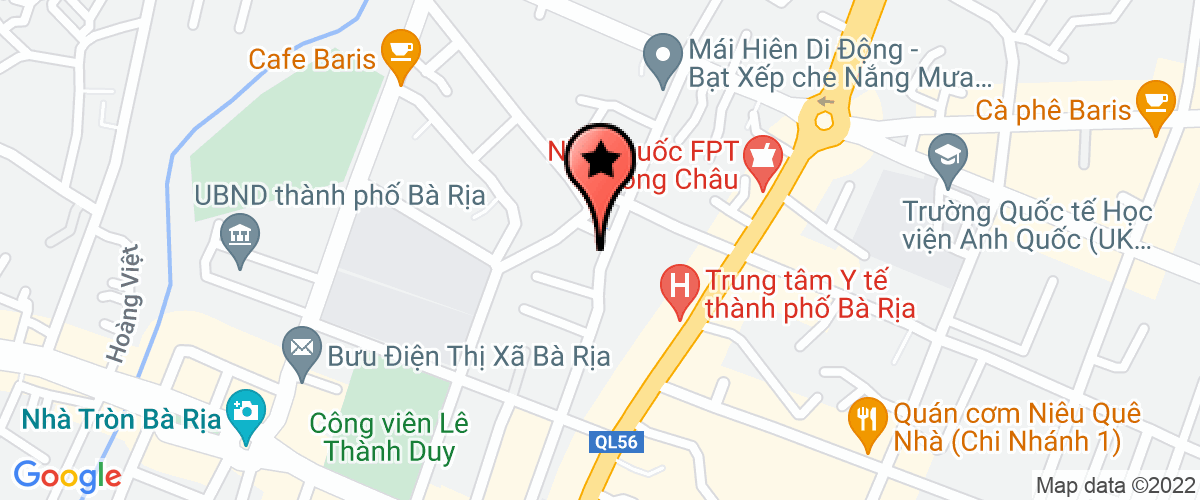 Map go to Nha Vuon Dep Company Limited