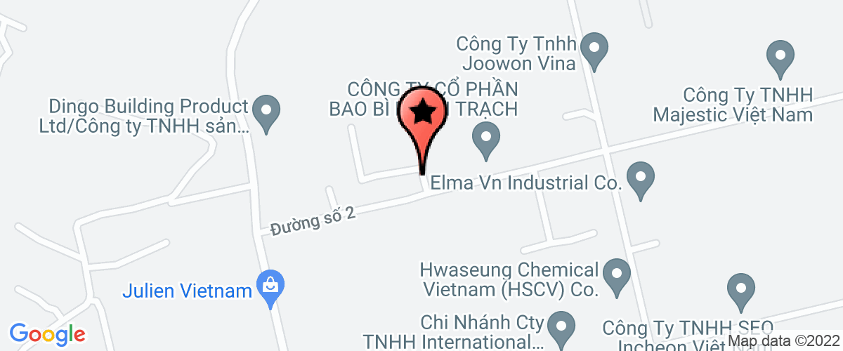Bản đồ đến Công ty TNHH Wha IL Vina