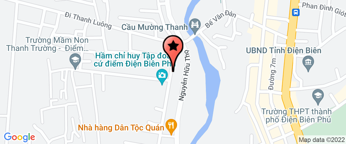 Map go to Truong Thuy Dien Bien Province Company Limited