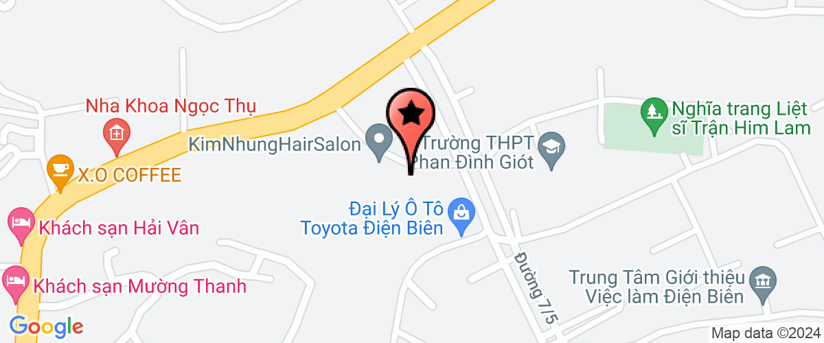 Map go to Phu My Trading Service Company Limited