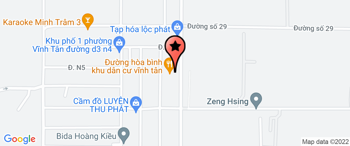 Map go to Duc Tien Thinh Company Limited