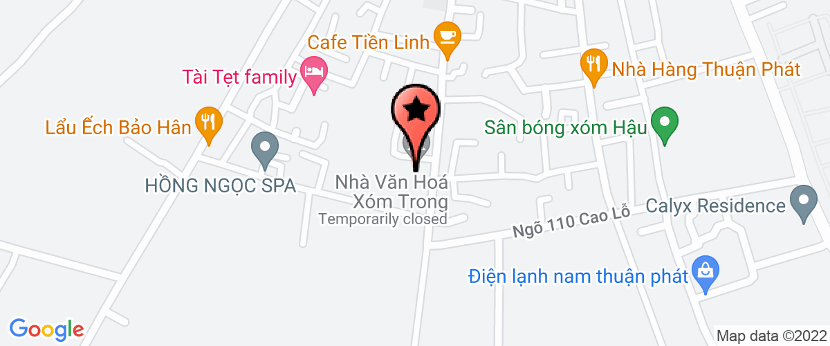 Map go to Ha Noi Civil Enginering Consultant Company Limited