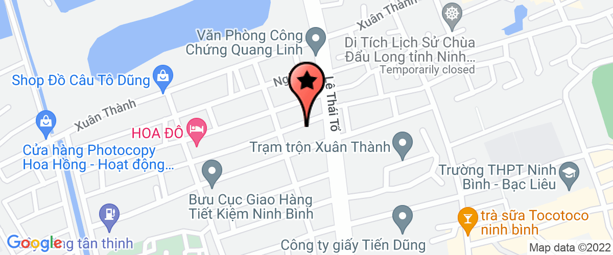 Map go to Viet My Education Training Joint Stock Company