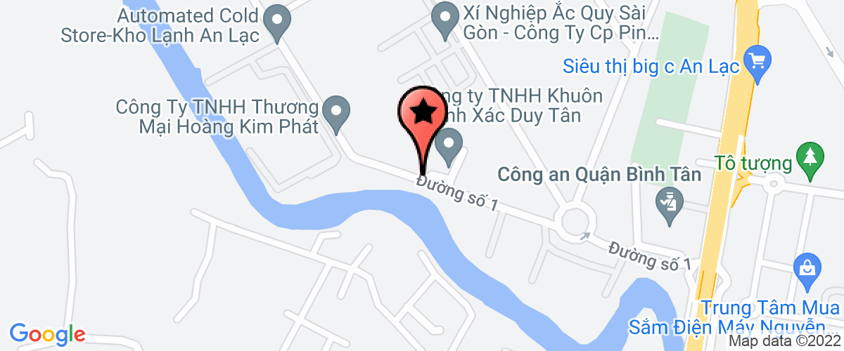 Map go to Duy Tan Precision Mold Company Limited