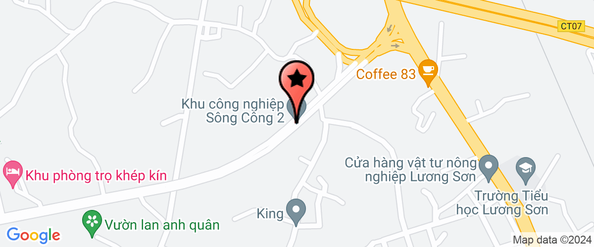 Bản đồ đến Công ty TNHH đúc vạn thông Thái Nguyên Việt - Trung