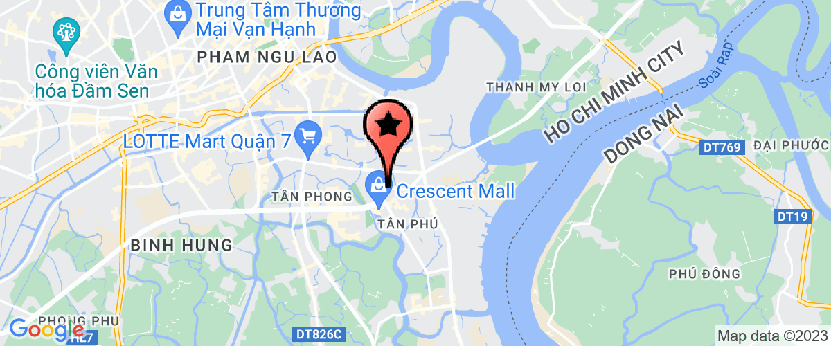 Map go to Ngan Hang Mechanical Electronic Company Limited