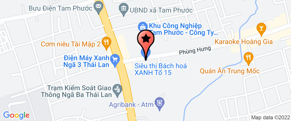 Bản đồ đến Công Ty TNHH Thương Mại Dịch Vụ Giang Trường Phát